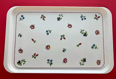 Villeroy & Boch PETITE FLEUR Serving Tray 18.5” X 11.5” MADE IN ITALY ~ EUC • $19.99