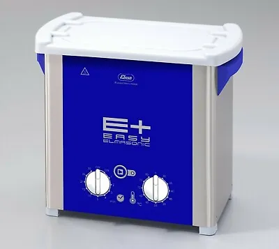 NEW ELMA EP40H PLUS Heated 1.0 Gal Ultrasonic Cleaner 37kHz Pulse Freq 107 1665 • $1138.01