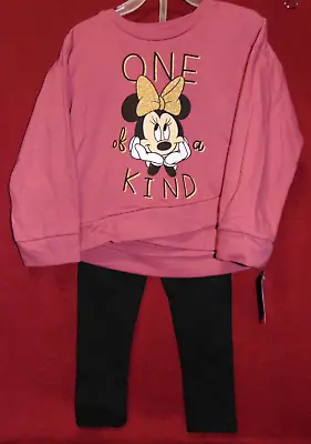 MINNIE MOUSE One Of A Kind Size 24 Months DISNEY 2 Pc. Legging Set NEW W/ TAGS! • $10.95