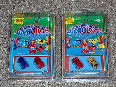 1988 Imperial Toys Convertible Microbots Lot Of 2 Sets New MOC Transformers • $72.61