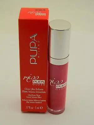 Miss PUPA Lip Gloss Ultra Shine Instant Volume Effect 304 FRENCH KISS - 5ml • $23.96