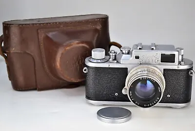 SALE! CLAD! USSR  ZORKI 3m  LEICA COPY CAMERA + JUPITER-8 Lens F2/50 M39 (4) • $199.99