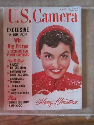 U.S. Camera Magazine December 1955 Merry Christmas Card Magic PL 57 • $14.99