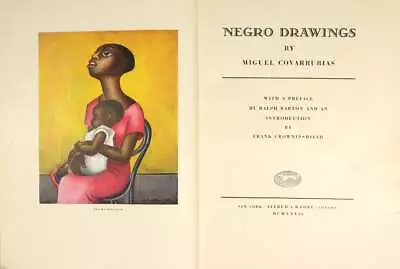 Miguel Covarrubias / Negro Drawings...with Preface By Ralph Barton 1927 • $1035