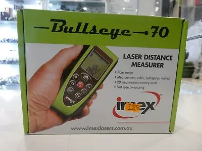 Imex Bullseye 70 Laser Distance Measurer 008-I0BE70 • $129