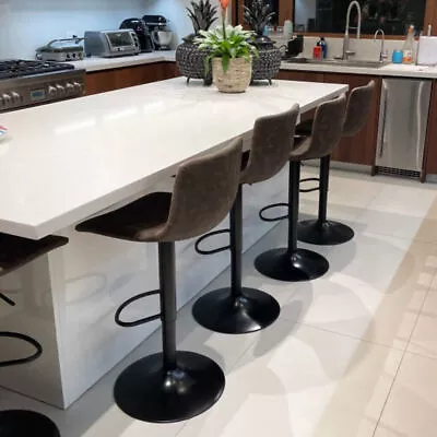 £122.92 • Buy 2PCS Breakfast Bar Stools Set Vintage Broadway High Seat Chairs Kitchen Studio