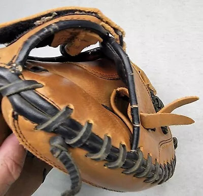 MacGregor MCCM100X Leather Catchers Baseball Glove Mitt Right Hand Throw 33” • $36.99