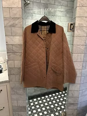 Burberry Men’s Quilted Jacket Size Medium • $150