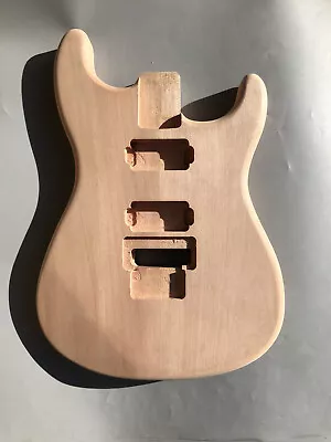 DIY Guitar Body Mahogany Wood Unfinished Style Bolt On Locking Nut  HH • £76.79