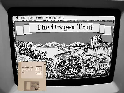 Classic Apple Macintosh Games On Floppy Disk - Oregon Trail Dark Castle Rogue • $11.99