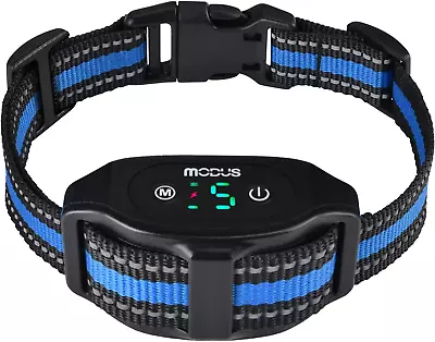 Bark Collar  Dog Bark Collar Rechargeable Shock Anti Bark Collar With Beep Vibra • $36.67