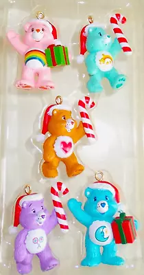 Care Bears Set Of 5 Mini Christmas Ornaments By American Greetings 2007 - EUC • $13.95