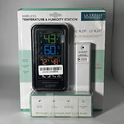 S82967 La Crosse Technology Color Weather Station With TX141TH-BV3 - Open Box • $31