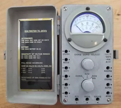 Military Radio Multimeter TS-297/U - Untested • $20