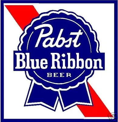 Pabst Blue Ribbon Vinyl Sticker (a870) 24 Inch • $26.99