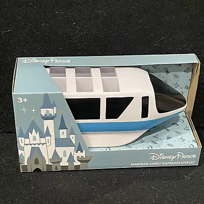Disney Blue Monorail Pez Candy Dispenser Display Plastic New In Hand • $39.95