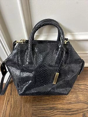 Stella McCartney Python Black Satchel Leather Bag • $85