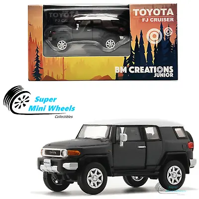 BM Creations 1:64 Toyota FJ Cruiser (Black) With Accessories • $19.99