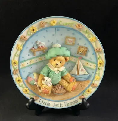 Cherished Teddies Nursery Rhymes 3D Plate Little Jack Horner • $5.95