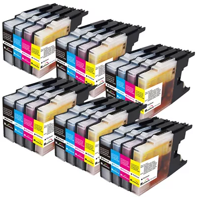 4-24 PK LC71 LC75 Ink Cartridges For Brother MFC-J5910DW MFC-J6710DW MFC-J6910DW • $7.85