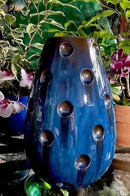 Upsala Ekeby Sweden Vicke Lindstrand Vase 429 Listed Ceramist Artist EUC • $850