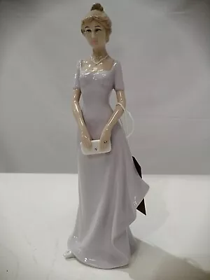 The Leonardo Collection Ceramic Figurine Lady Excellent Unboxed • £20