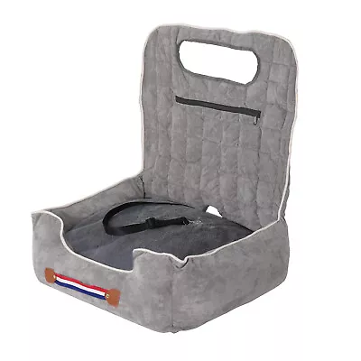 £27.96 • Buy Travel Dog Puppy Car Bed Pet Carrier Booster Seat Protector Safety Cuddle Basket