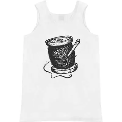 'Needle And Thread' Adult Vest / Tank Top (AV004185) • £9.99