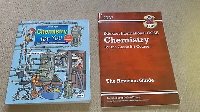 GCSE Chemistry For You Textbook And CGP IGCSE Edexcel Revision Book 9-1 • £7