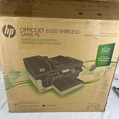 HP Officejet 6500 E709n Wireless All-In-One Inkjet Printer Low Page Count Extras • $150