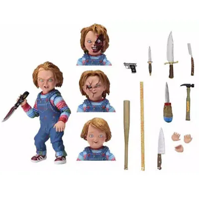 Childs Play Good Guys Ultimate Chucky Action Figure Model Toy Gift Horror Decor • $37.52