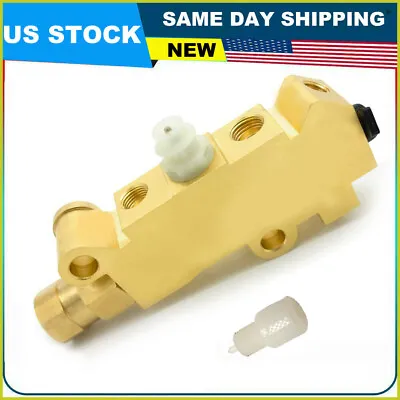 $42.99 • Buy For Gm Chevy Disc/drum Brake Brass Proportioning Valve Pv2 With Bleeder Tool New