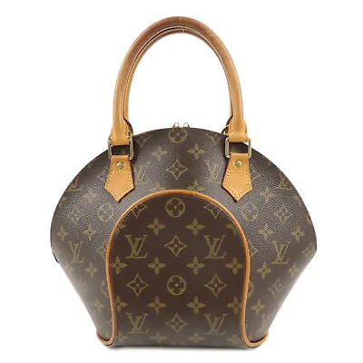 Authentic Louis Vuitton Monogram Ellipse PM Hand Bag Brown M51127 Used F/S • £415.85