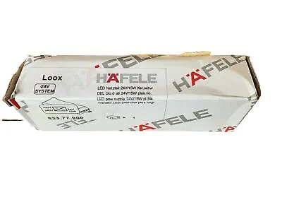 Hafele Loox LED 24V Driver  15 Watt 6 Ports • $20