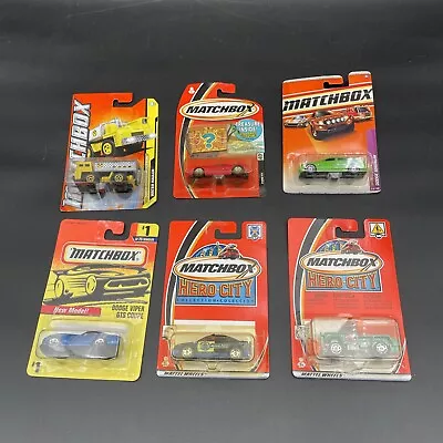 Matchbox Mixed Vehicles W/ 2 Hero City Editions Lot Of 6 #17  • $12