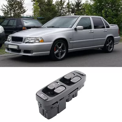 New Front Left Power Window Master Switch 8638452 For Volvo V70 S70 1998-2000 • $21.49