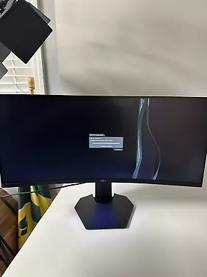 $140 • Buy Dell 34  Curved Gaming Monitor 3440 X 1440p/144Hz/HDR400 S3422DWG Parts Unit