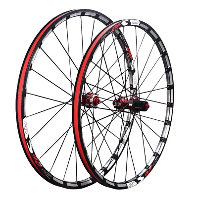 Quick Release Bicycle Aluminium Wheels 26/27.5/29  Brake Mountain Bike Clincher • $339