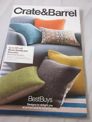 Crate&Barrel Crate & Barrel Catalog Winter 2015 Best Buys Designs To Delight New • $16.84