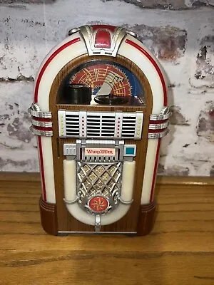 Vintage Wurlitzer Micro-Cassette Jukebox/Bank  And 6 Micro-tapes Tested • $69.99