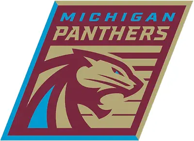 Michigan Panthers 4 Inch UFL Color Die-Cut Decal Sticker *Free Shipping • $3.97