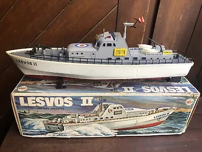 Rare 70’s Greek Battop Mitroplast Lesvos Ll Navy Corvette Boat Copy Joustra NIB • $175