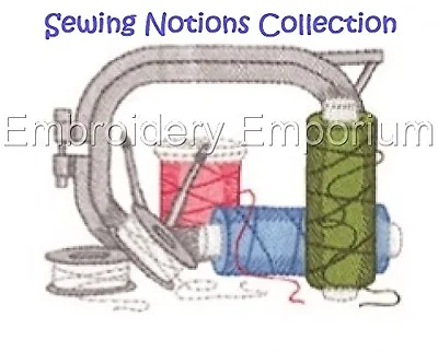 £9.95 • Buy Sewing Notions Collection - Machine Embroidery Designs On Cd Or Usb
