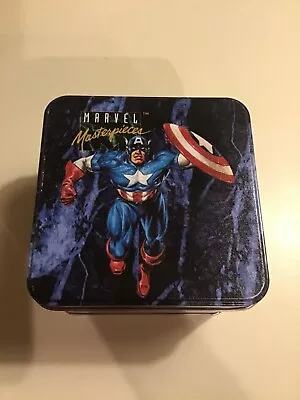 Marvel Masterpieces Series 1 Limited Edition Tin Set With Holo Foil Cards • $165