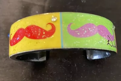 Debbie Brooks Mustache Cuff Bracelet • $15