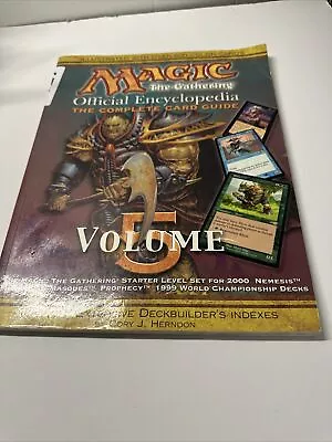 Magic The Gathering Ser.: Official Encyclopedia : The Complete Card Guide By... • $32.99