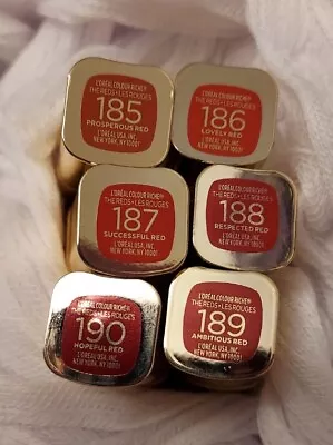 L'Oreal Colour Riche The Reds Lipstick Choose Your Shade--New!! • $5.46