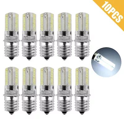 4/10Pcs E17 LED Bulb Microwave Oven Light Dimmable White 7000K Super Bright Lamp • $24.98