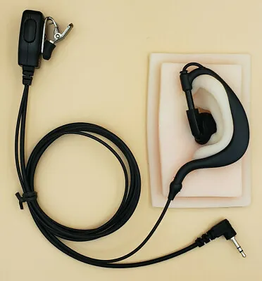 Replace Motorola 53727 Ear Bud Microphone Clothing Clip Push To Talk Button • $14.95