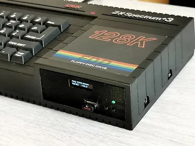 Zx Spectrum 128 +3 Gotek - 3d Printed Mount - Oled Display - Flash Floppy • £49.99
